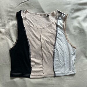 (3 for 35) colorblock sleeveless top
